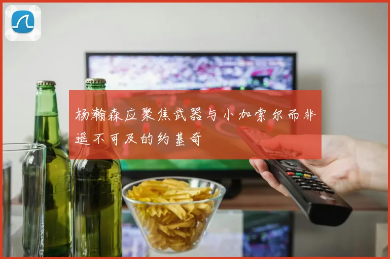 杨瀚森应聚焦武器与小加索尔而非遥不可及的约基奇
